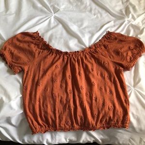 off the shoulder top